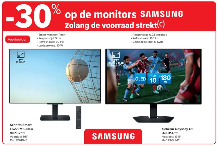 Promotie: Samsung monitors