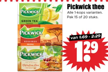 Aanbieding: Pickwick thee