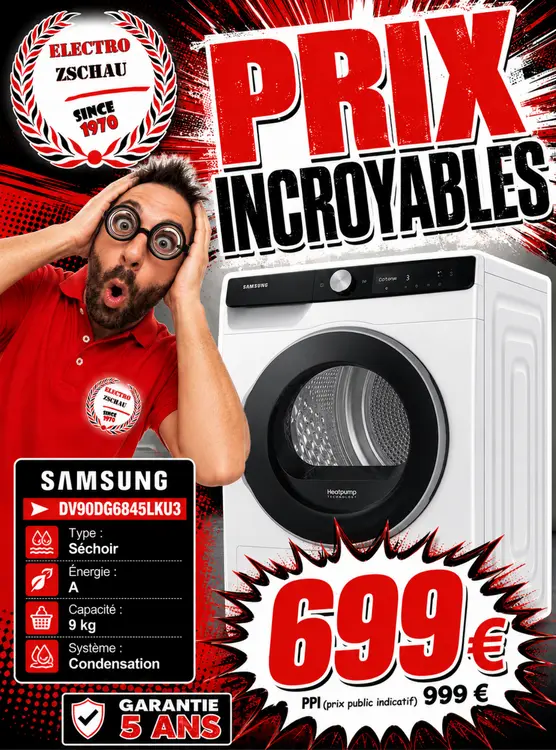 Promotie: Wasmachine