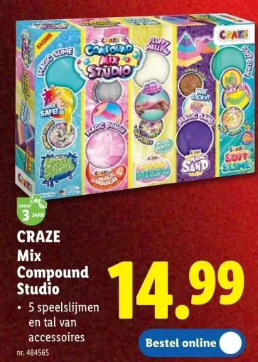 Promotie: Mix Compound Studio