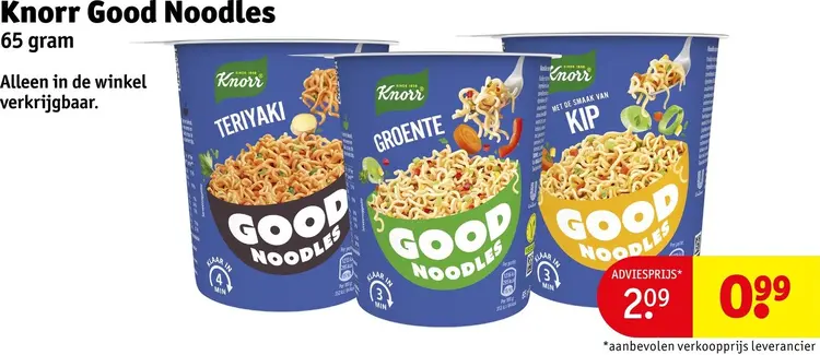 Aanbieding: Knor Good Noodles