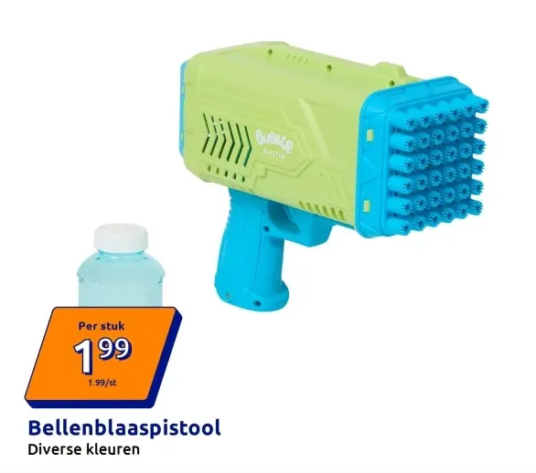 Promotie: Bellenblaaspistool