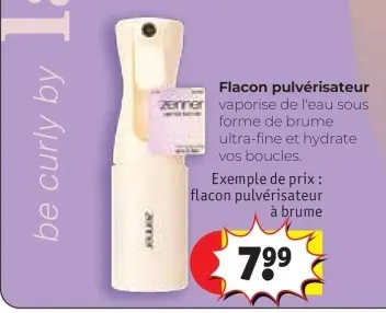 Offre: Flacon pulvérisateur