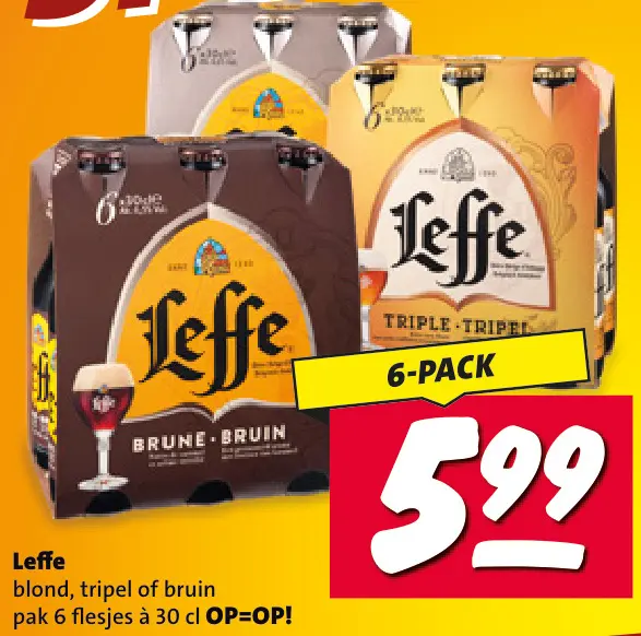 Aanbieding: Blond, tripel of bruin