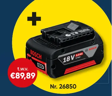 Promotie: Accu