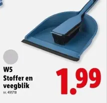 Promotie: Stoffer en veegblik