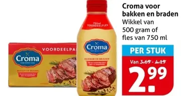 Aanbieding: Croma voor bakken en braden