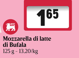 Aanbieding: Mozzarella di latte di Bufala