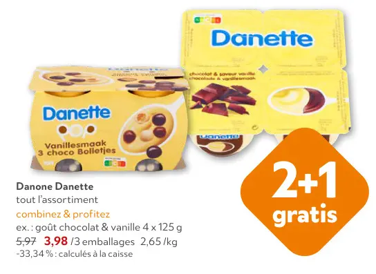Offre: Danone Danette