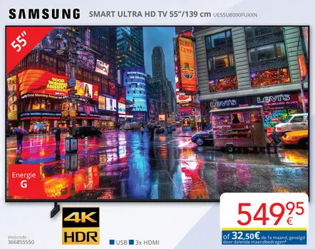 Promotie: Smart ultra hd tv