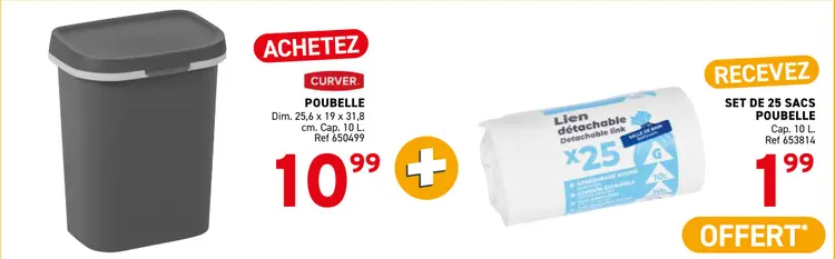 Offre: Poubelle