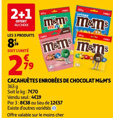 Offre: M&M's