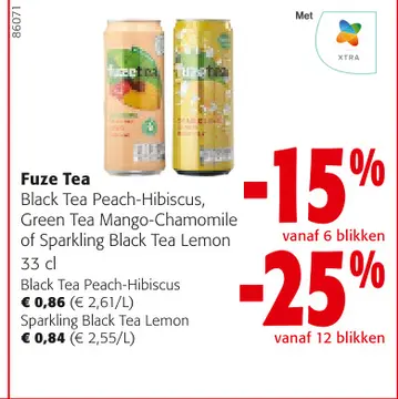 Aanbieding: Fuze Tea