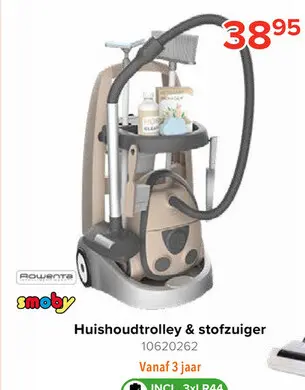 Promotie: Huishoudtrolley & stofzuiger