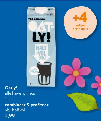 Promotie: Alle haverdrinks