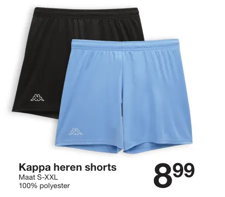 Promotie: Kappa heren shorts