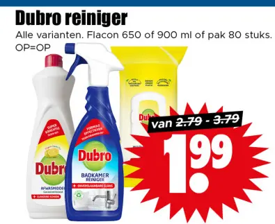 Aanbieding: Dubro reiniger