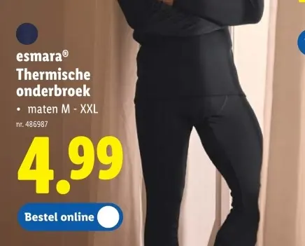 Promotie: Thermische onderbroek