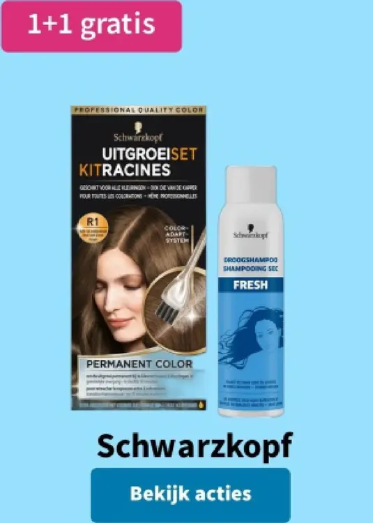 Promotie: Uitgroeiset kitracines, droogshampoo