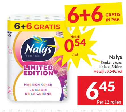 Promotie: Keukenpapier Limited Edition