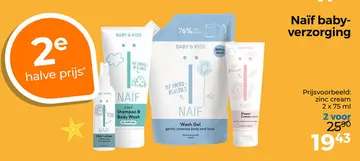 Aanbieding: Naïf baby-verzorging