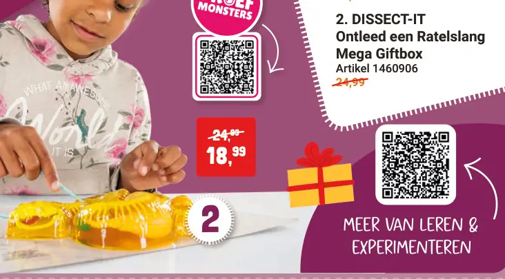 Aanbieding: DISSECT-IT Ontleed een Ratelslang Mega Giftbox