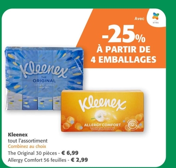 Offre: Kleenex The Original