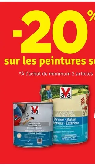 Offre: Peinture Sol