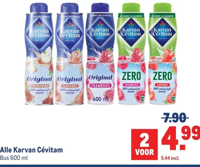 Aanbieding: Alle Karvan Cévitam