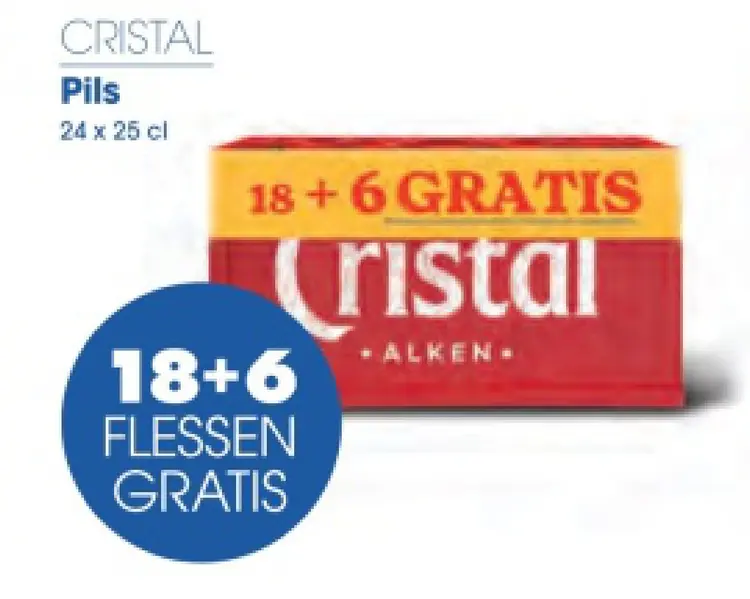 Promotie: CRISTAL Pils