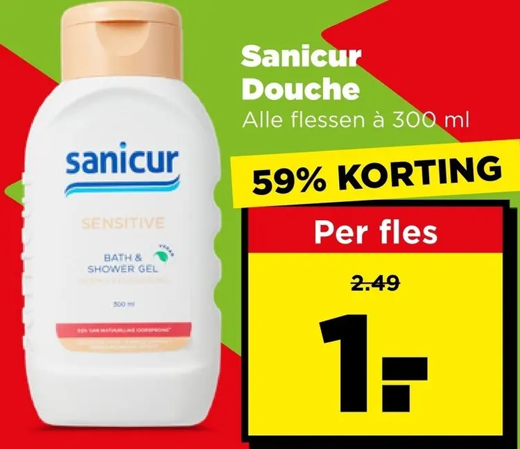 Aanbieding: Douche