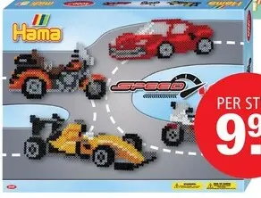Aanbieding: Hama Strijkkralen Complete Set Speed 4000 Stuks