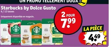 Offre: Starbucks by Dolce Gusto