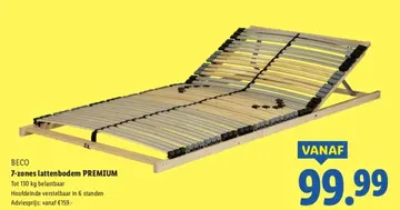 Aanbieding: 7-zones lattenbodem PREMIUM