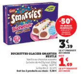 Offre: Buchettes glacees SMARTIES