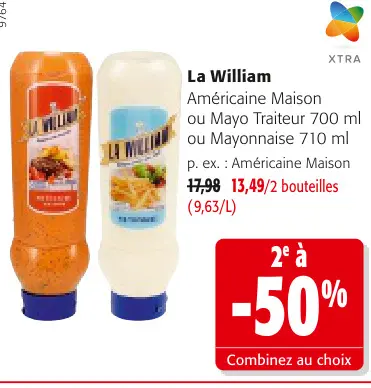 Offre: Américaine Maison ou Mayo Traiteur 