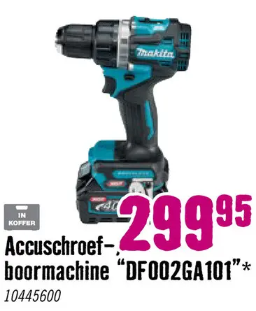 Aanbieding: Accu schroefboormachine XGT DF002GA101