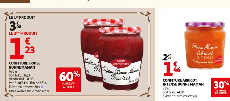 Promotie: Confiture abricot intense