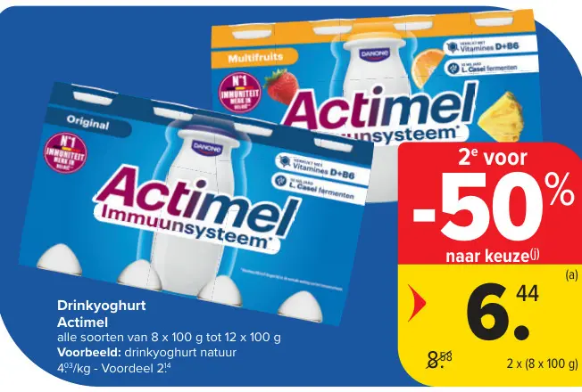 Promotie: Drinkyoghurt