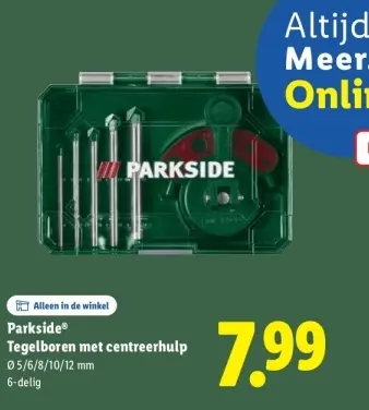 Aanbieding: Tegelboren met centreerhulp