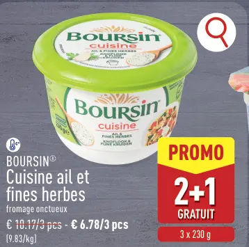 Offre: Cuisine ail et fines herbes