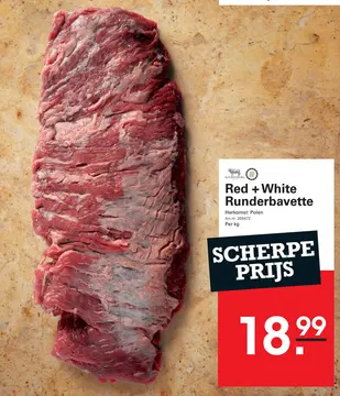 Aanbieding: Red + White Runderbavette