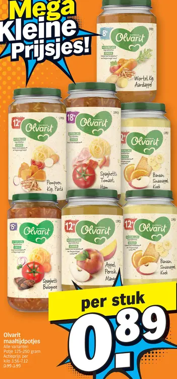 Promotie: maaltijdpotjes