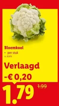 Promotie: Bloemkool
