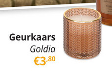 Aanbieding: Geurkaars Goldia