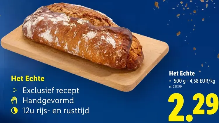 Promotie: Het Echte