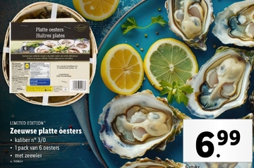 Aanbieding: Zeeuwse platte oesters