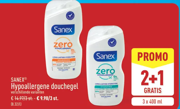 Promotie: Hypoallergene douchegel