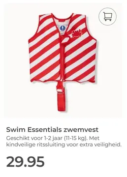 Aanbieding: Swim Essentials zwemvest