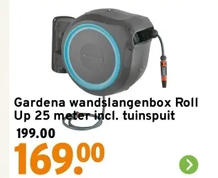 Aanbieding: Gardena wandslangenbox Roll Up